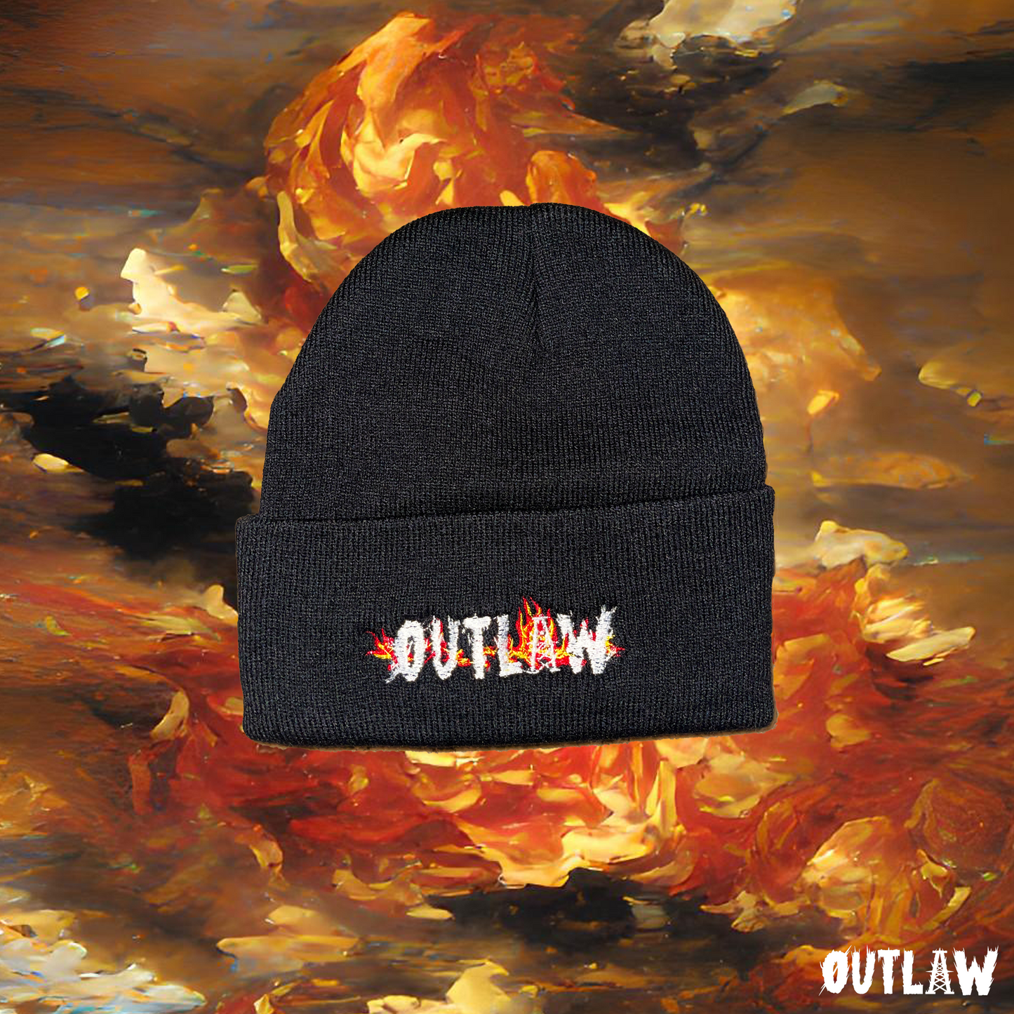 OG OUTLAW Embroidered Beanie